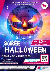 activités toussaint vacances soirée halloween patinoire