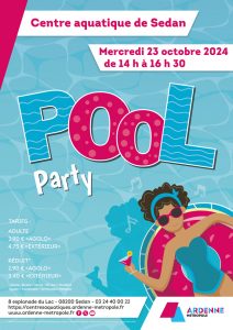 activités toussaint vacances pool party